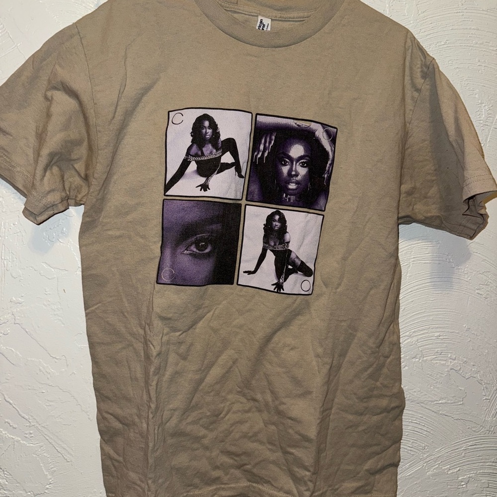 Graphic Tan Short Sleeve Tee